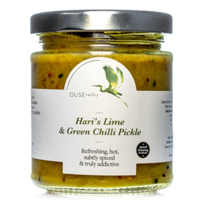 
            
                Load image into Gallery viewer, Hari&amp;#39;s Lime &amp;amp; Green Chilli Pickle - 190g
            
        