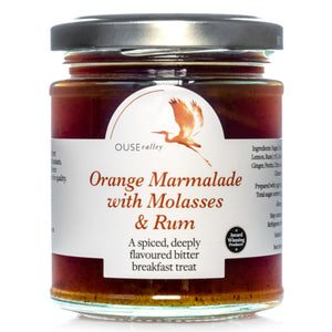 Orange Marmalade with Molasses and Rum - NEW SIZE 227g